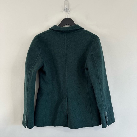 Talbots Wool Blend Green Blazer Jacket Size 10 - Picture 6 of 11